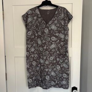 Floral V-Neck Dress